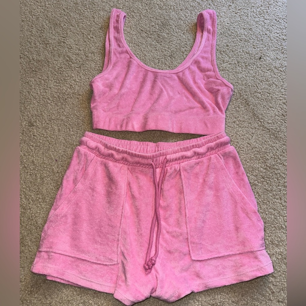 terry cloth set